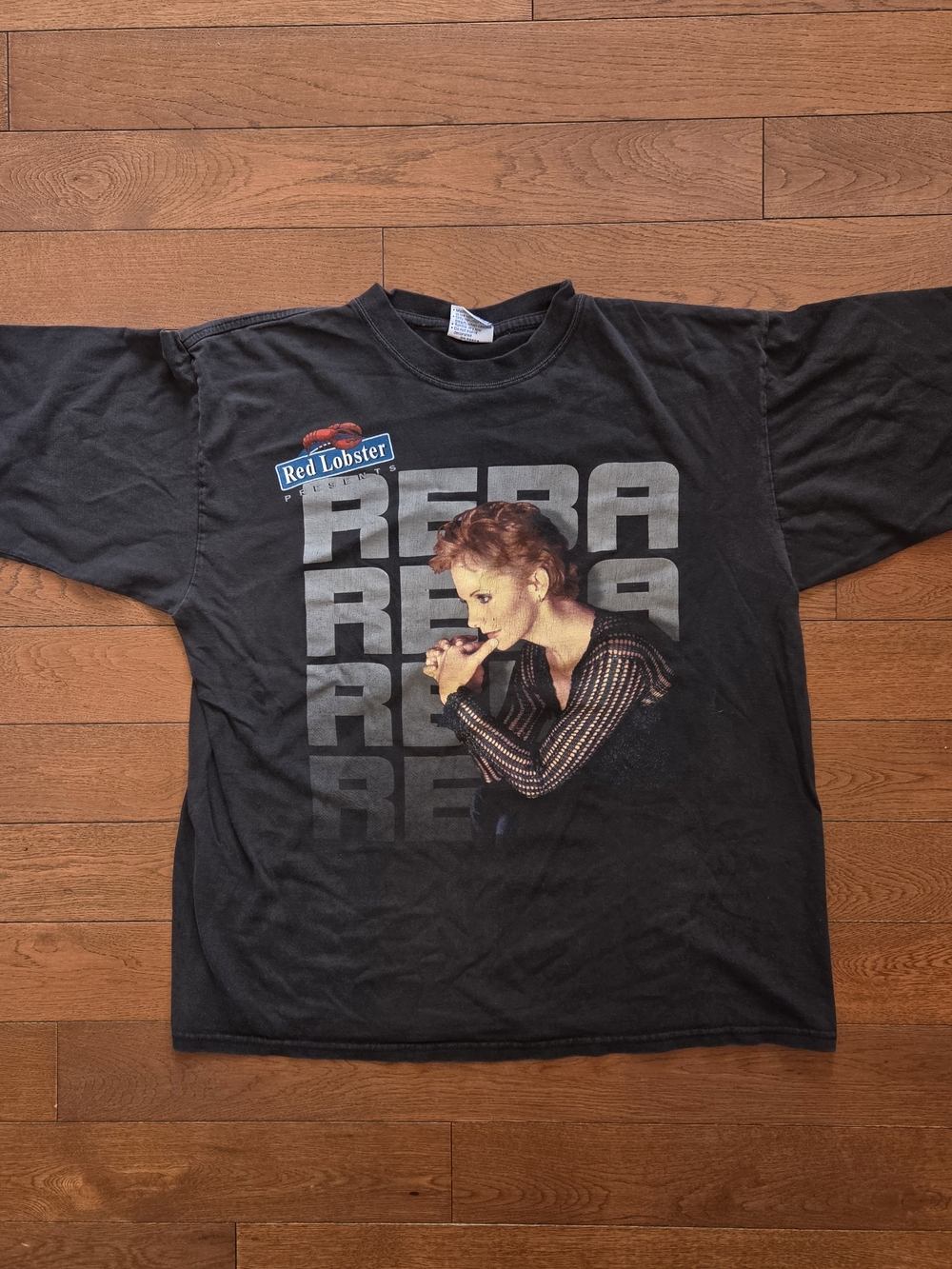 Reba Graphic Short-Sleeve Tee - Black